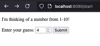 Input not hidden