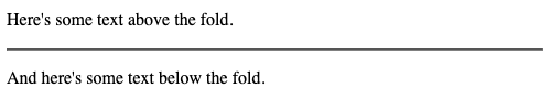 Inline break