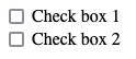 input check with labels